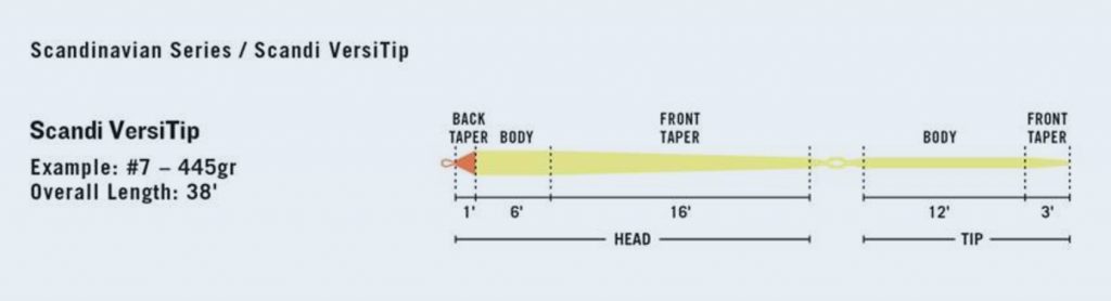 RIO Scandi VersiTip Line Profile (Scandinavian Series)